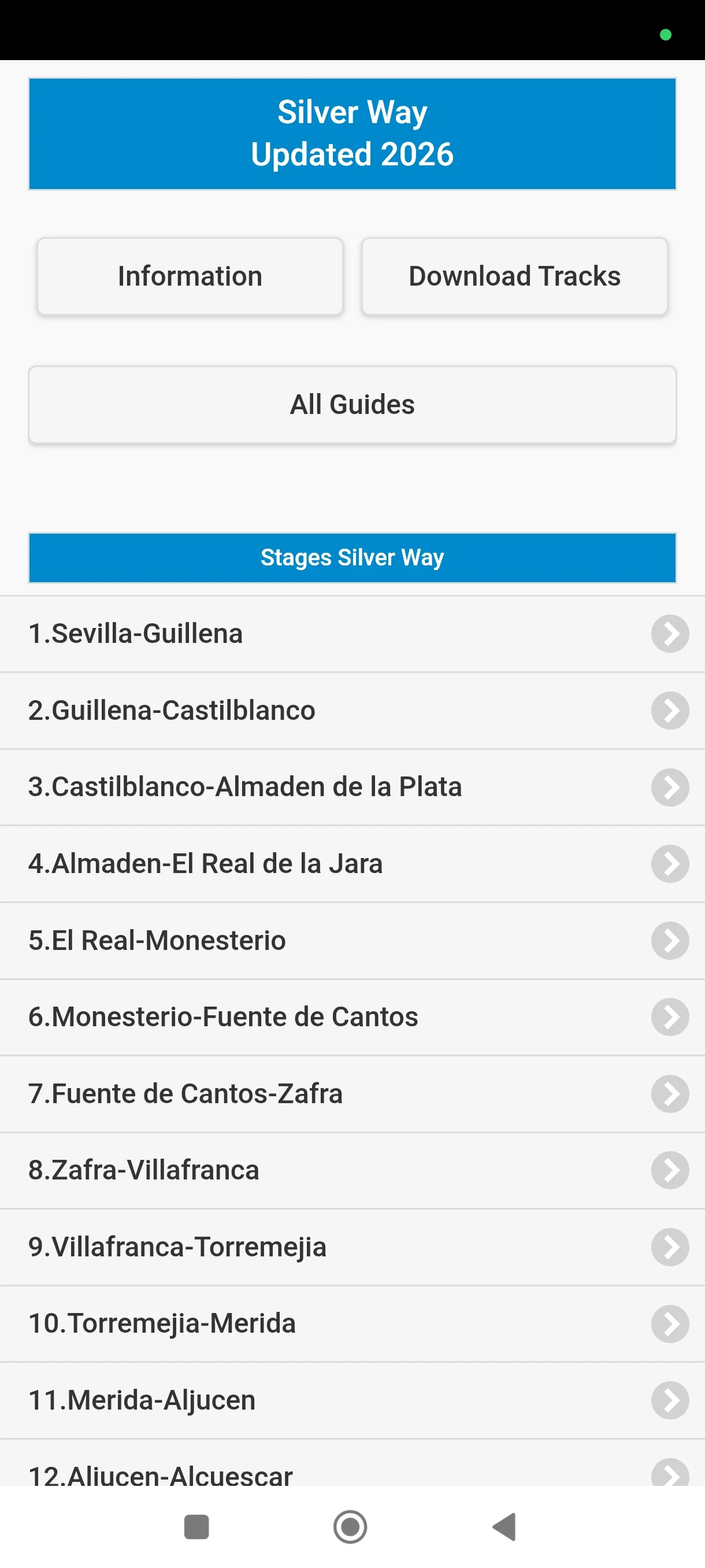 Silver Way screenshot